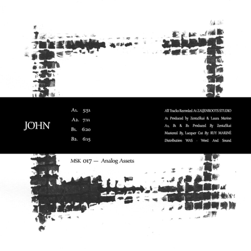 Pre-Order: Zentaskai - Analog Assets Vol 04 (Ep) [12" Vinyl]