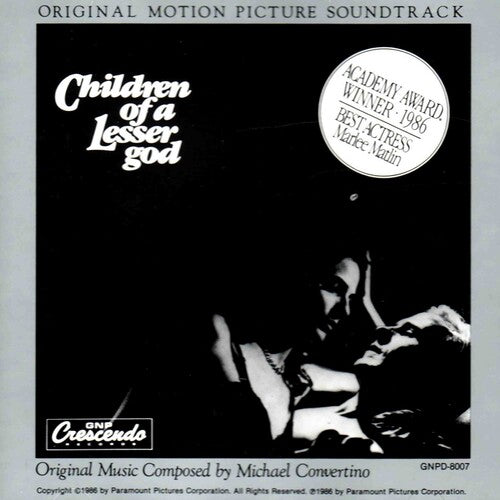 Children Of A Lesser God / O.s.t. - Children Of A Lesser God / O.s.t. - Music CD