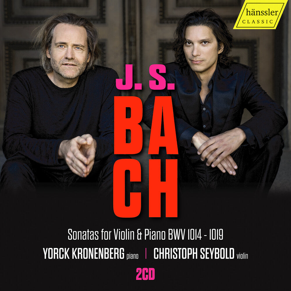 Pre-Order: Yorck Kronenberg - Bach: Sons For Violin & Piano Bwv 1014-1019 [CD]