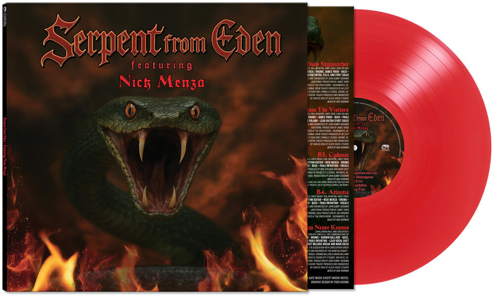 Pre-Order: Serpent From Eden - Serpent From Eden Feat. Nick Menza [Red]