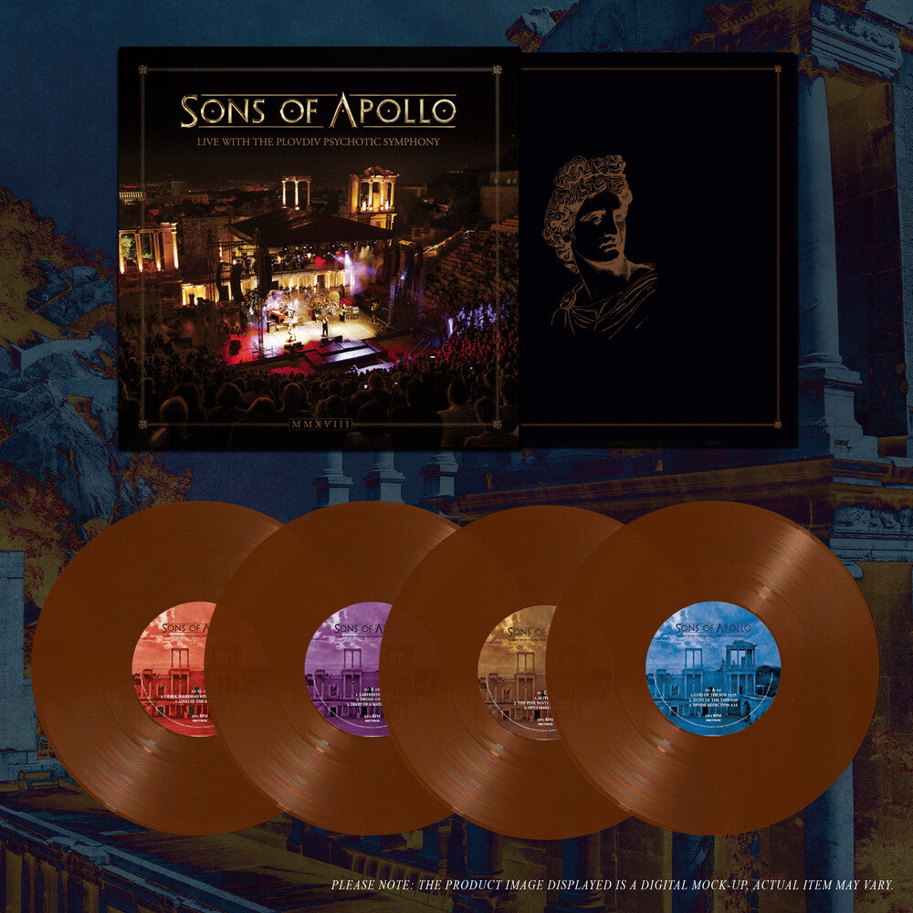 Pre-Order: Sons Of Apollo - Live With The Plovdiv Psychotic Symphony (Ambr) [LP]