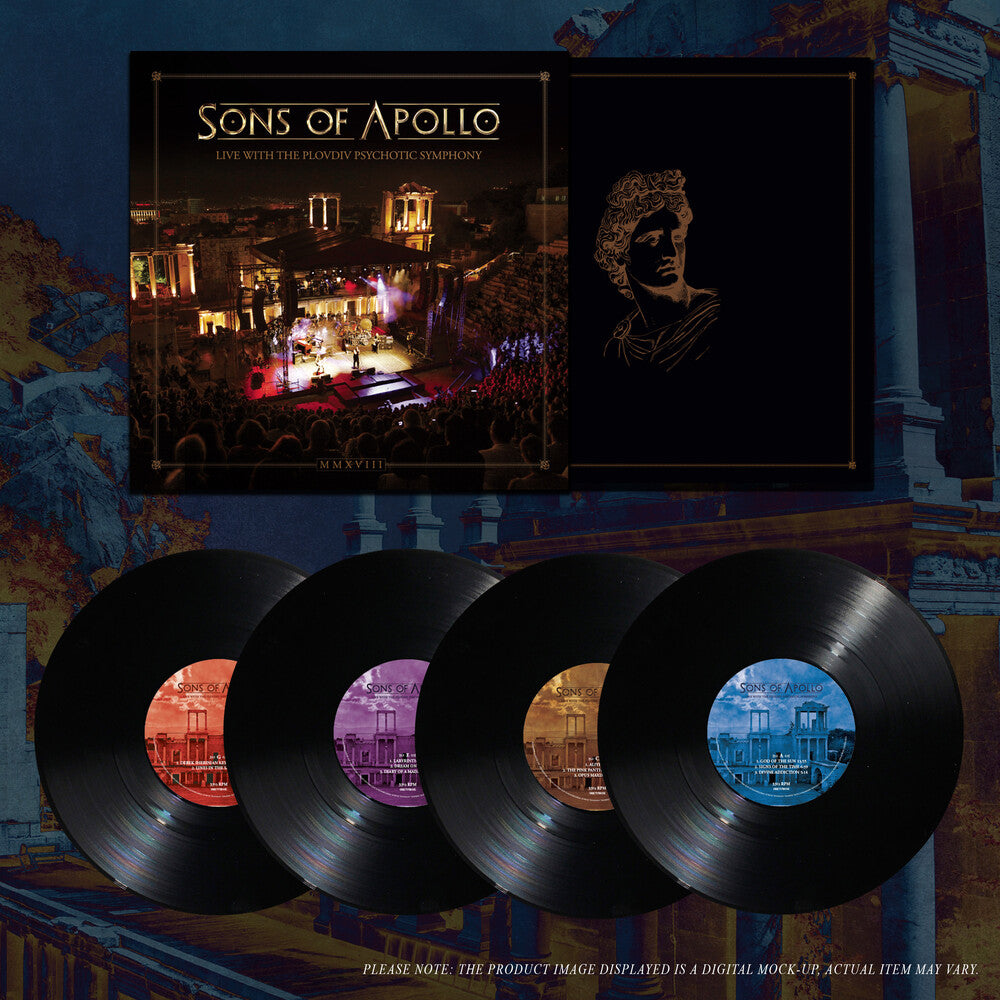 Pre-Order: Sons Of Apollo - Live With The Plovdiv Psychotic Symphony (Box) [LP]