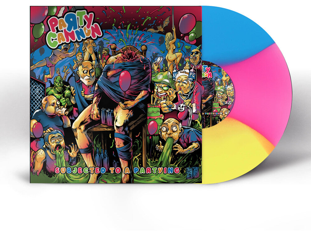Pre-Order: Party Cannon - Subjected To A Partying [Colored Vinyl]