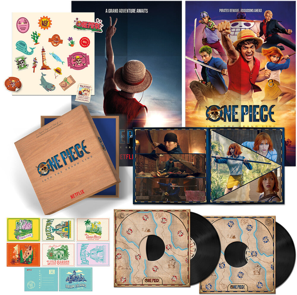 Pre-Order: Sonya Belousova  / Ostinelli,Giona (Box) (Post) - One Piece: Into Grand - Ost (Box) (Post) [LP]