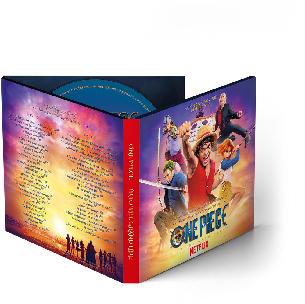 Pre-Order: Sonya Belousova  / Ostinelli,Giona (Dig) (Spkg) - One Piece: Into Grand - O.S.T. [Digipak] (Spkg)