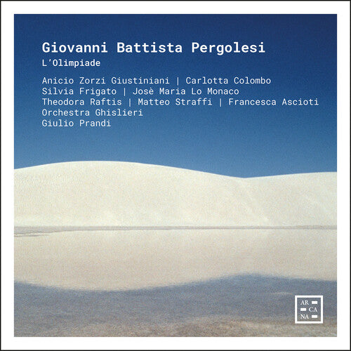 Giustiniani,anicio Zorzi - Pergolesi: L'olimpiade - Music CD