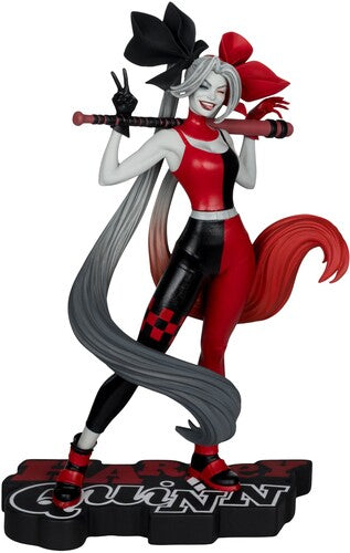 Harley Quinn Red White & Black Alex Garner Statue - Harley Quinn Red White & Black Alex Garner Statue - Collectibles