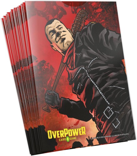 Overpower Sleeves Negan - Overpower Sleeves Negan - Collectibles