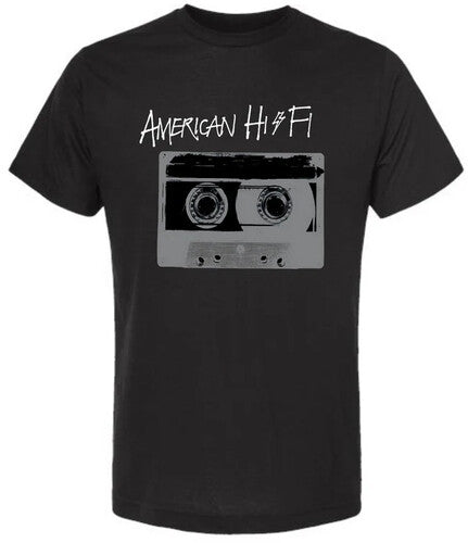 American Hi-fi Cassette T-shirt Small (black) - American Hi-fi Cassette T-shirt Small (black) - Apparel