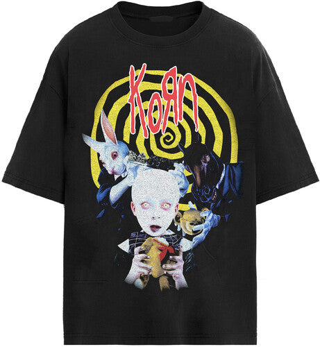 Korn Syotos Album Cover T-shirt X-large (black) - Korn Syotos Album Cover T-shirt X-large (black) - Apparel