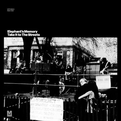 Elephant's Memory - Take It To The Streets - Remastered - Black Swirl - Vinyl Record