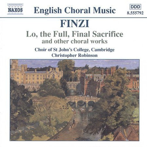 English Choral Music - Lo the Full Final Sacrifice & Other Choral Works [CD]