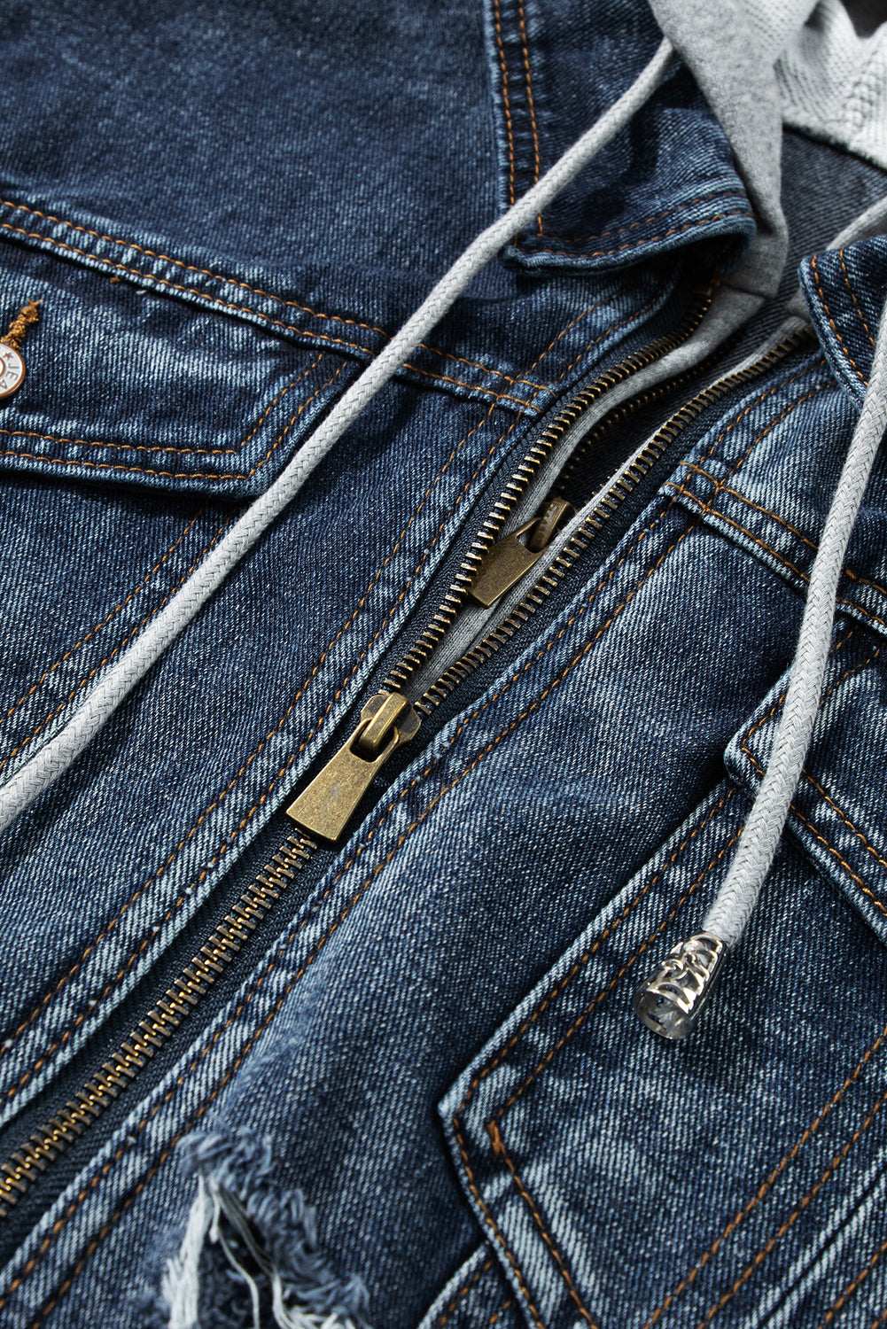 Mia Hooded Zip Up Jacket