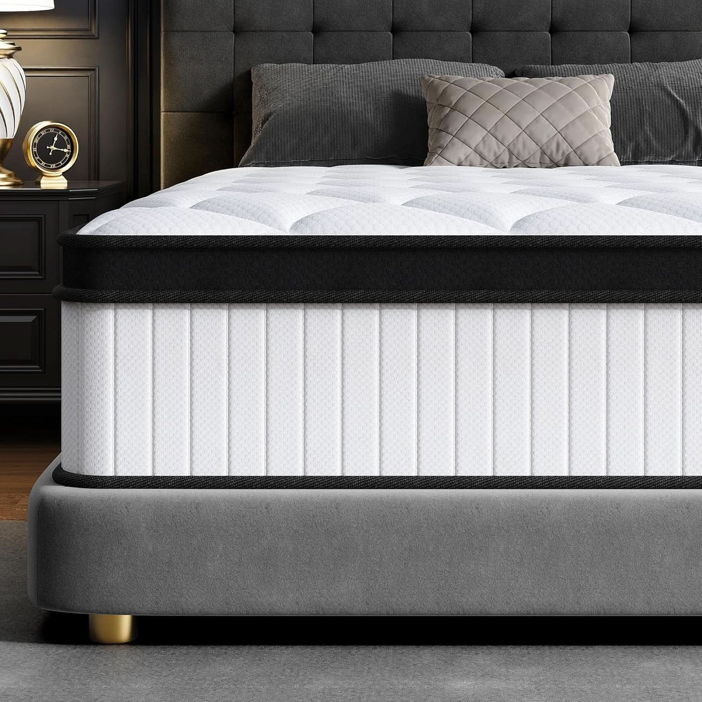 King Size Mattress With Pocket Springs Temperature Regulated