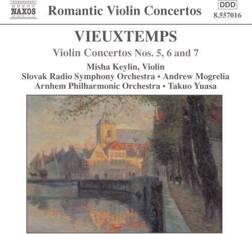 Vieuxtemps / Keylin / Mogrelia / Yuasa - Violin Concertos 5 6 & 7 - Music CD