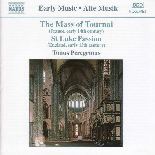 Antony Pitts - Mass of Tournai / St Luke Passion [CD]