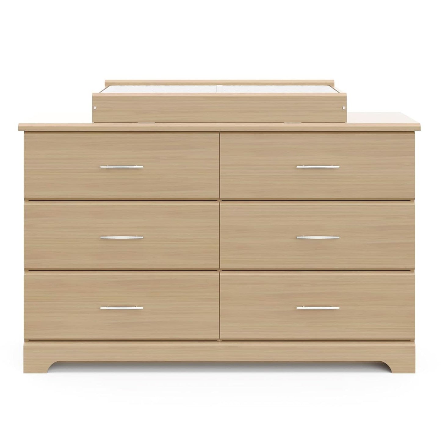 Brookside 6 Drawer Dresser Driftwood Nursery Furniture
