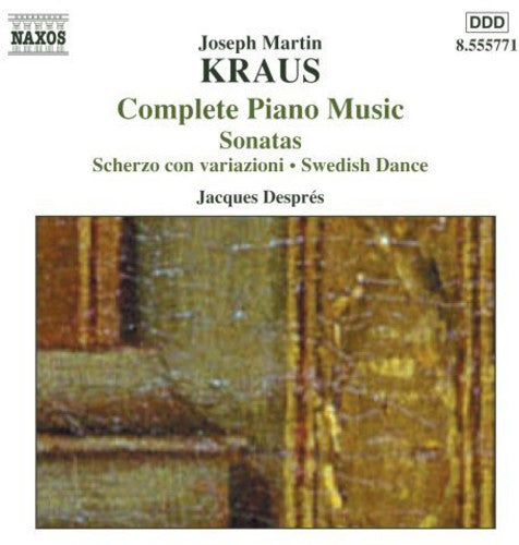 J.M. KRAUS - Complete Piano Music [CD]