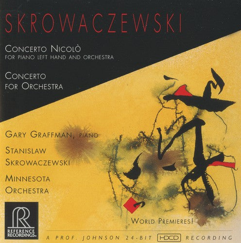Skrowaczewski / Graffman / Minnesota Orchestra - Concerto Nicolo / Concerto For Orchestra [CD]
