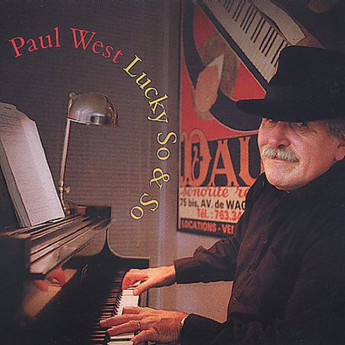 Paul West (Piano) - Lucky So and So [CD]