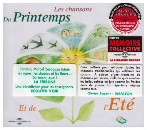 MARCEL ZARAGOZA - Printemps Chansons Pour Enfants [CD]