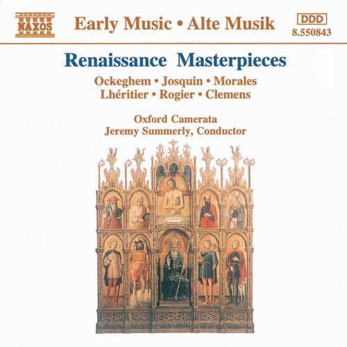 Jeremy Summerly - Oxford Camerata "Renaissance Masterpieces" [CD]