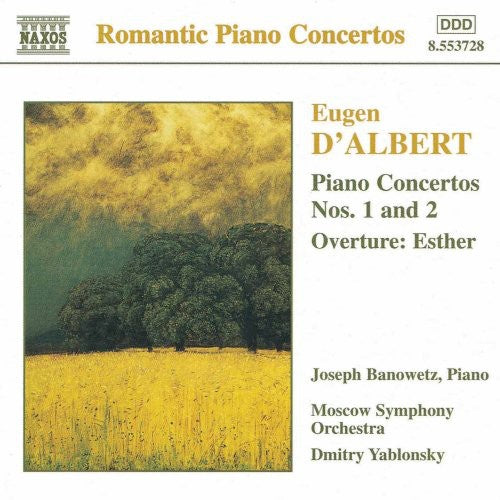 Dmitry Yablonsky - Piano Concertos 1 & 2 / Overture: Esther [CD]