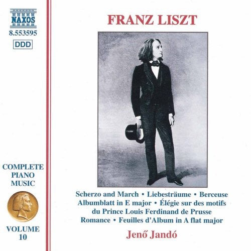 JenÅ‘ Jandó - Complete Piano Music 10 [CD]