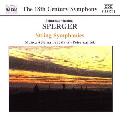 Sperger - String Symphonies in C Major F Major & B FLT Major [CD]