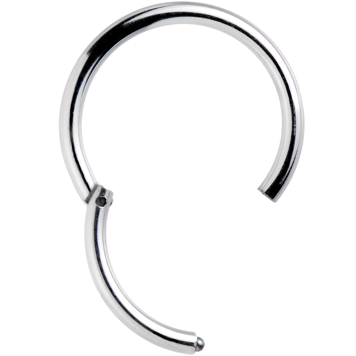16G 3/8 Stainless Steel Hinged Segment Ring