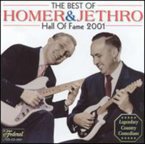 Homer & Jethro - The Best Of: Hall Of Fame 2001 [CD]