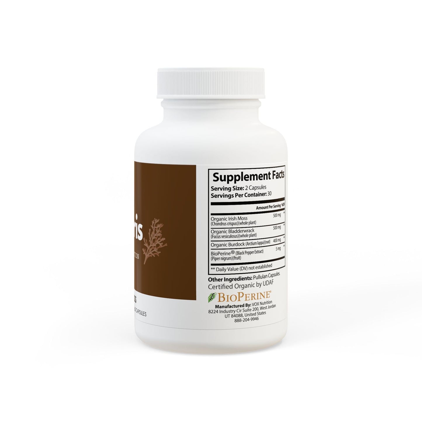 Algaris Sea Moss Supplement (60 Capsules)