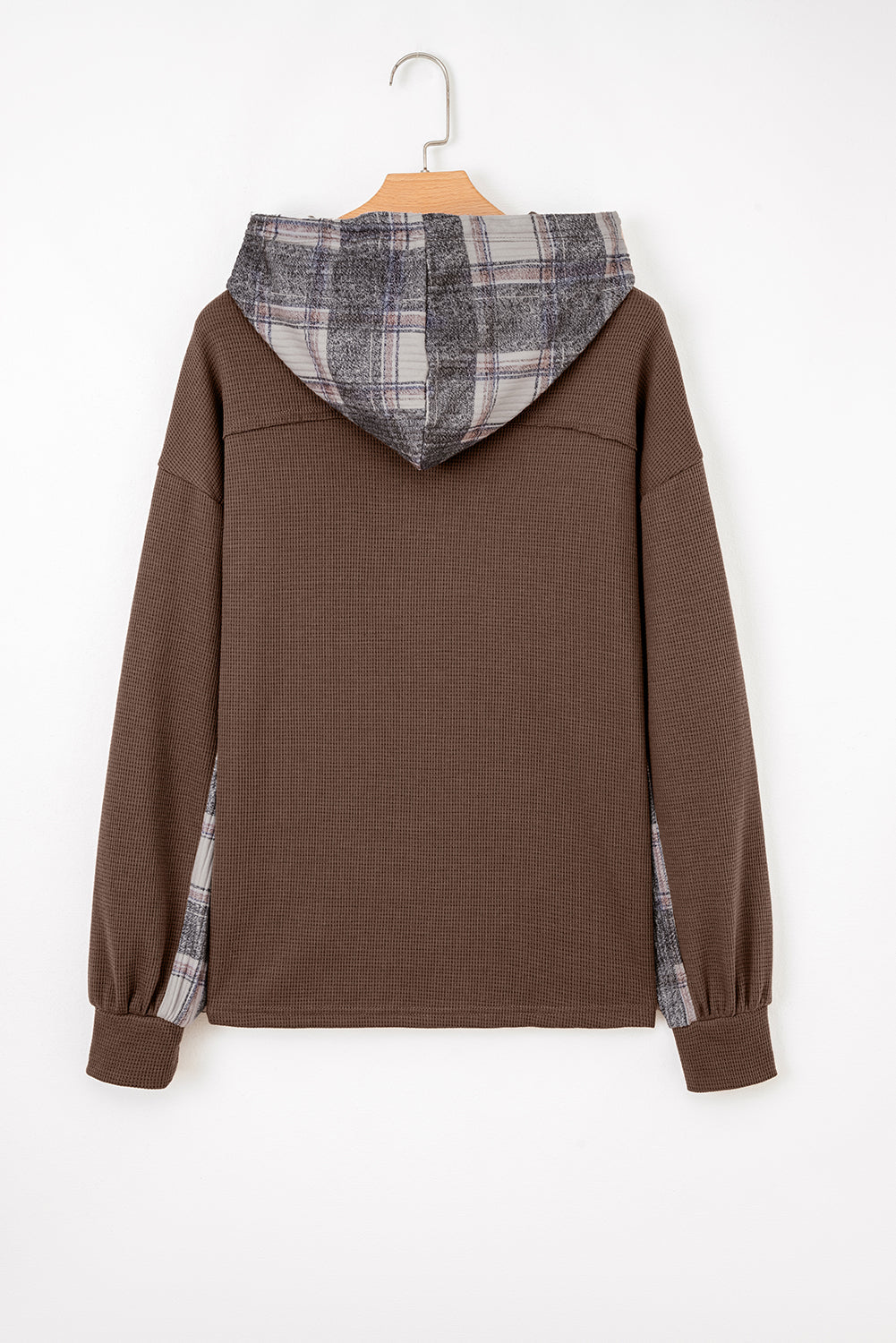 Marceline Down Drawstring Hooded Shacket