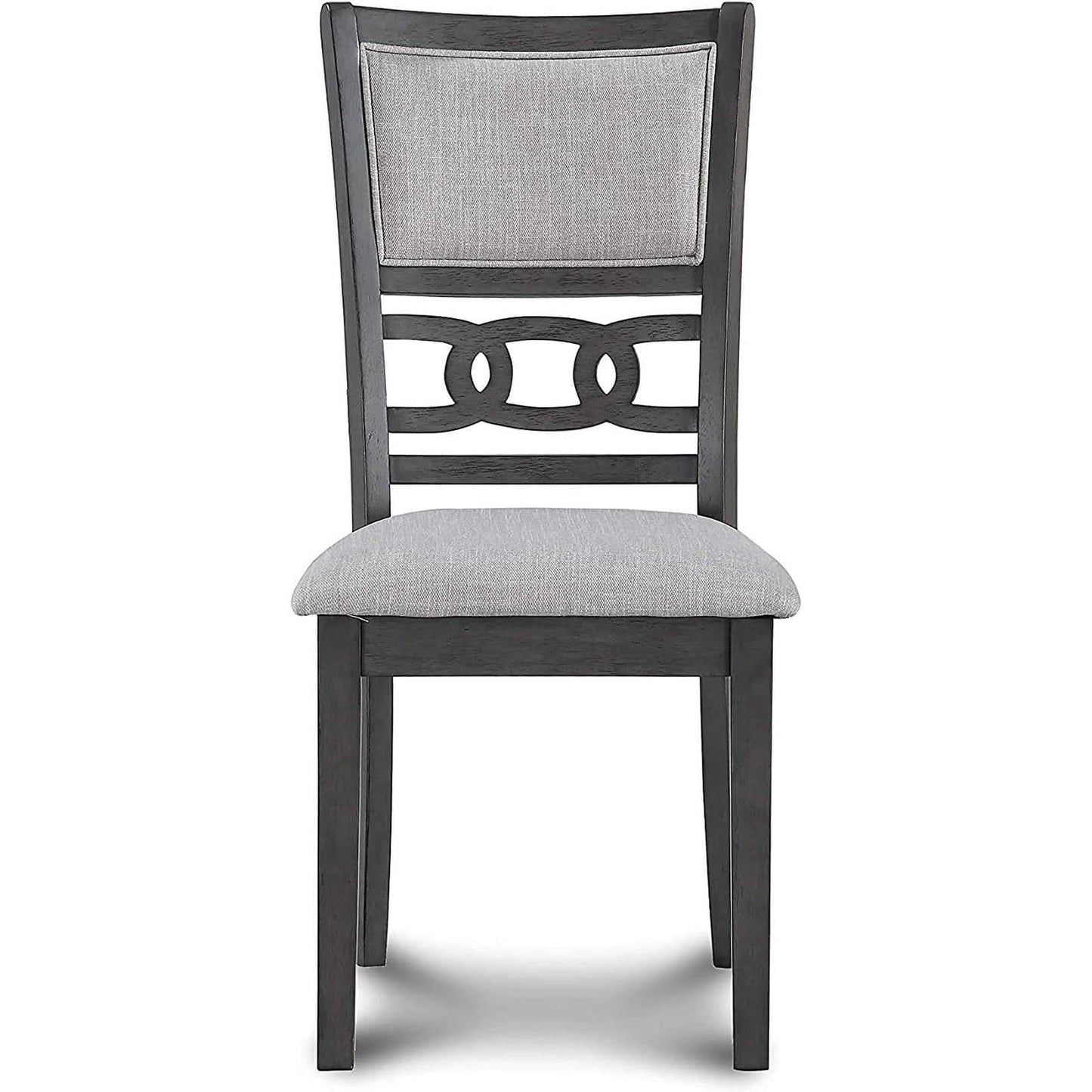 Gray 5 Piece Dining Table Set With 4 Chairs For Kitchen