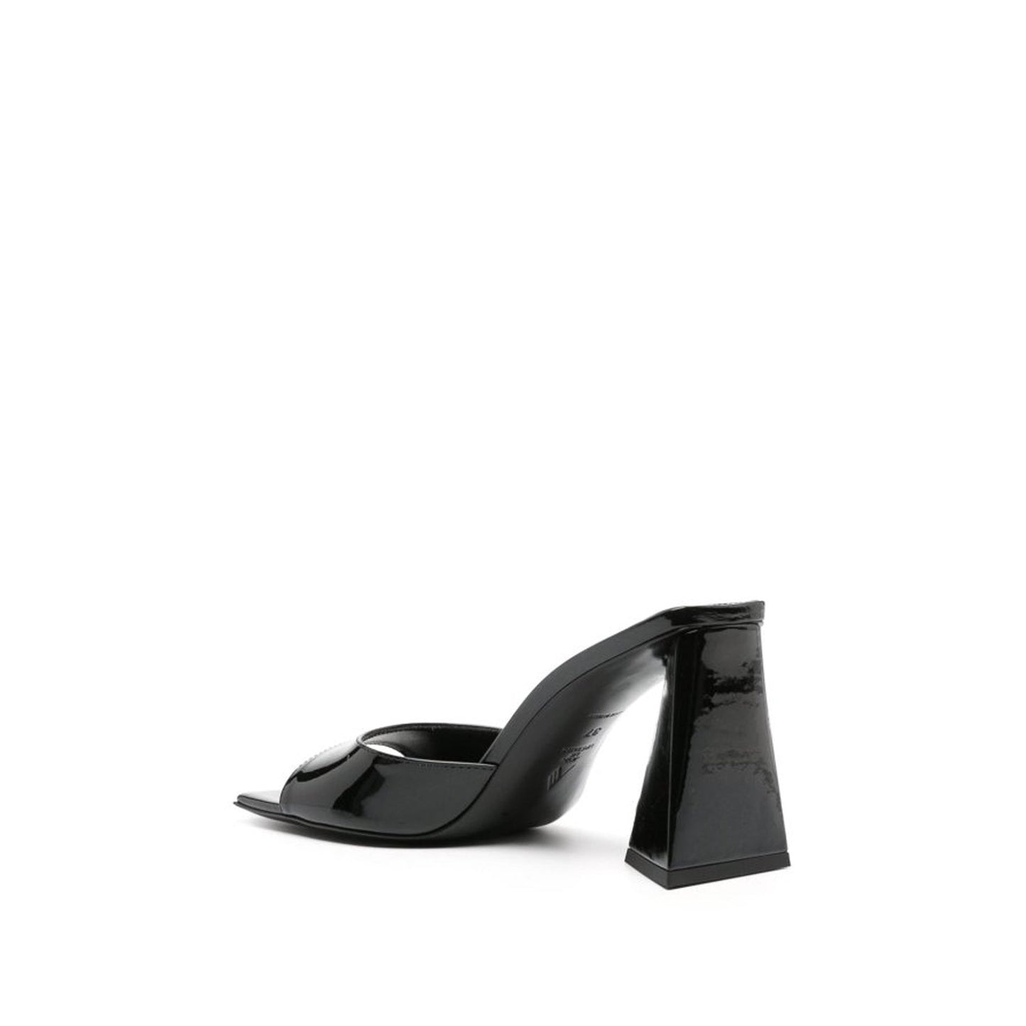 The Attico Mini Devon 85 Leather Sandals Women