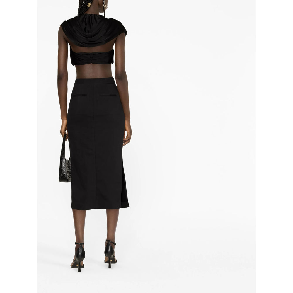 Saint Laurent Black Tops - Vests & Tank Tops Women