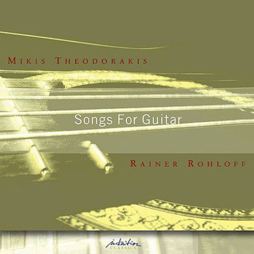 Mikis Theodorakis - Songs for Guitar [CD]