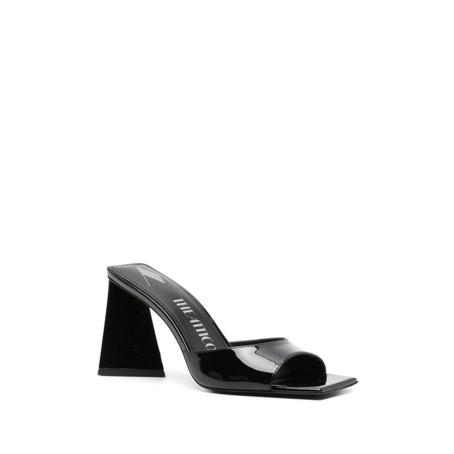The Attico Mini Devon 85 Leather Sandals Women