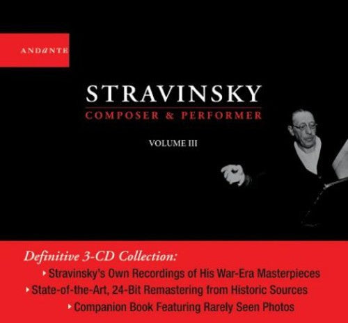 I. STRAVINSKY - Composer & Performer 3 (W/Book) (Box) [CD]
