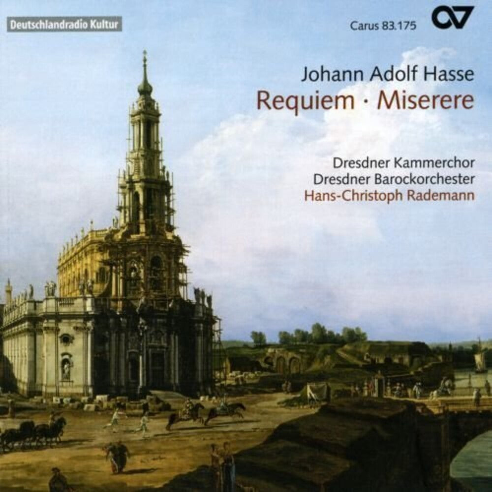 Johann Adolf Hasse - Requiem & Miserere [CD]