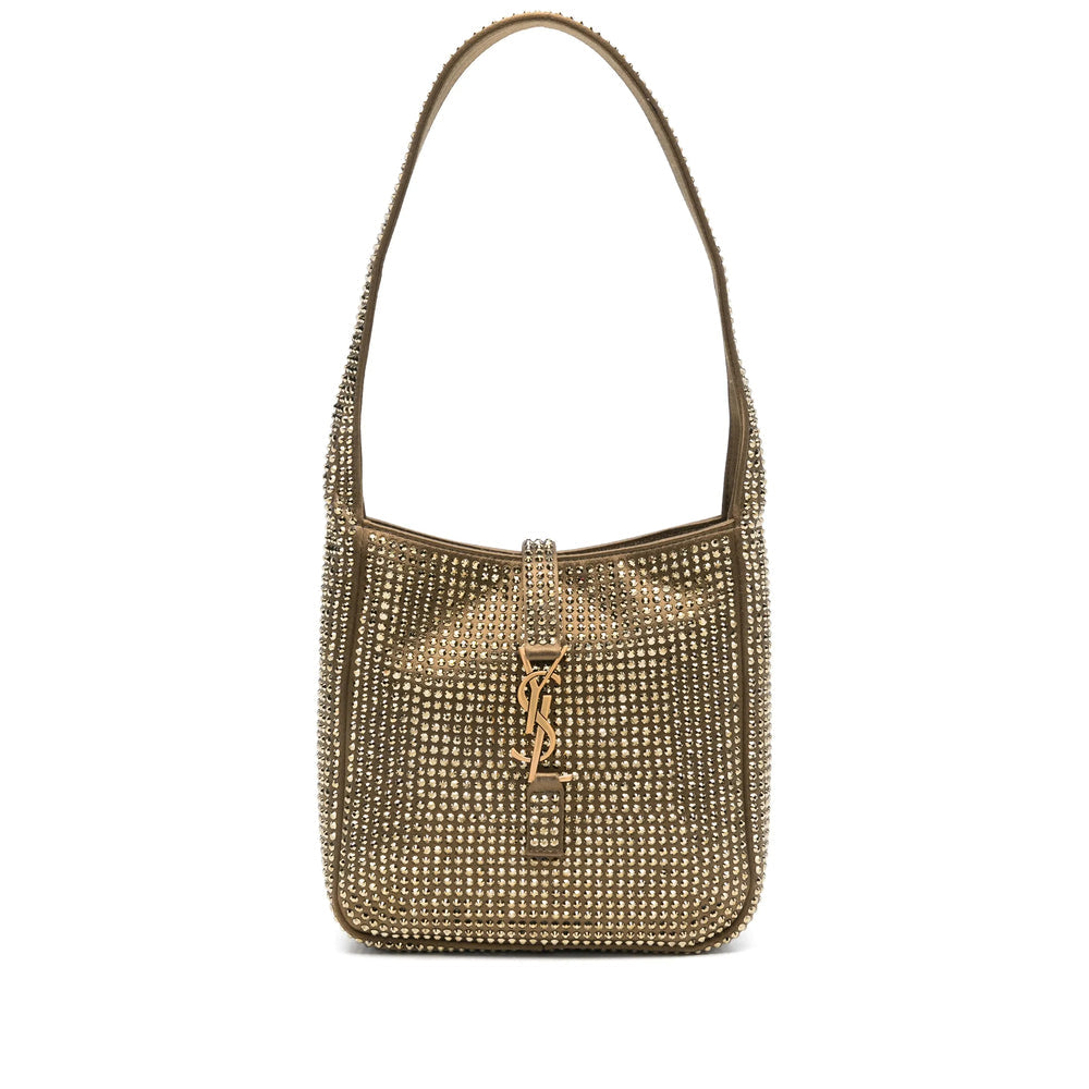 Saint Laurent Green Shoulder Bags Women