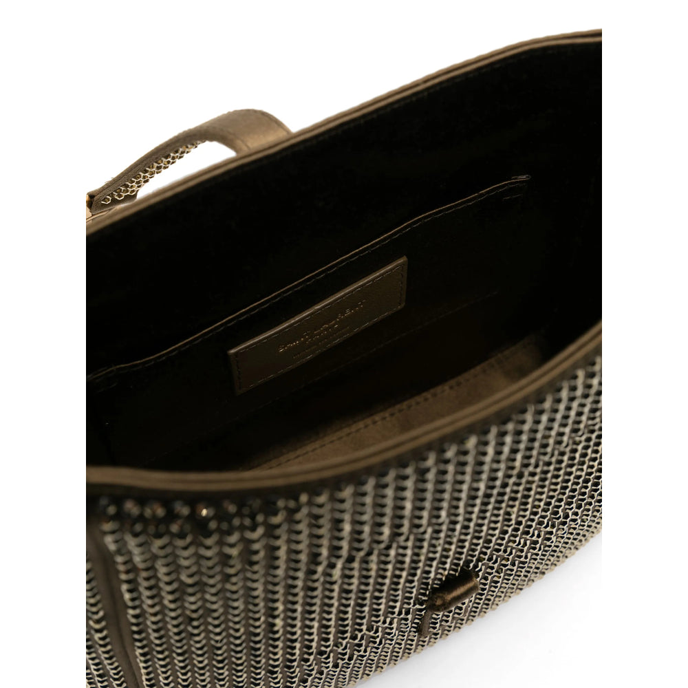 Saint Laurent Green Shoulder Bags Women