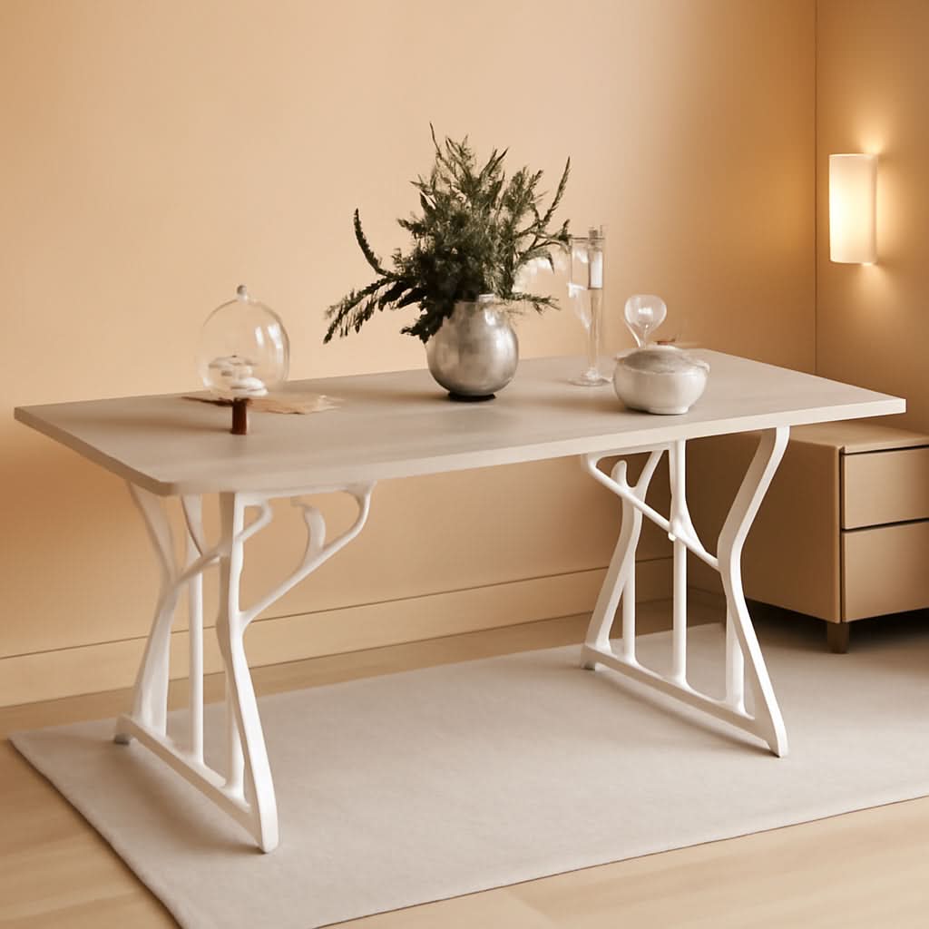 63 Inch Expandable Dining Table Distressed Gray Farmhouse