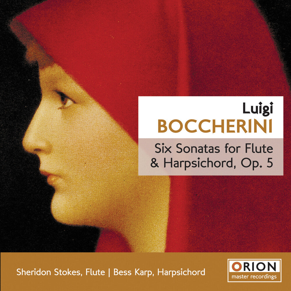 Sheridon Stokes - Boccherini: Six Sonatas for Flute & Harpsichord 5 [CD]