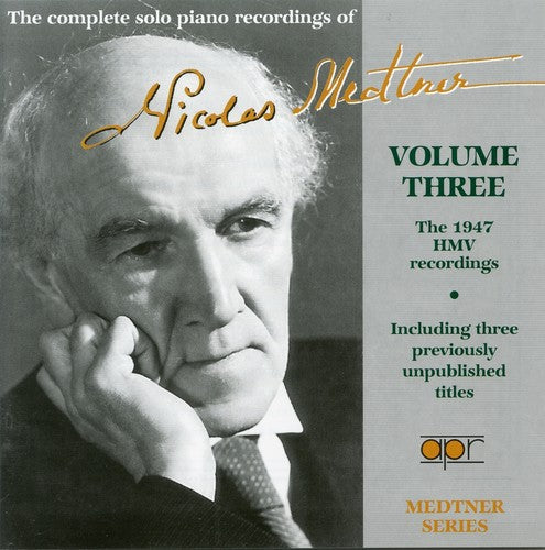 Nikolai Medtner - Complete Solo Pno Recordings Vol. 3 [CD]