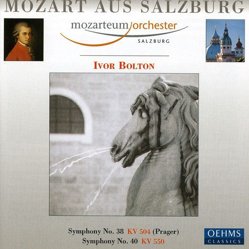 W.A. Mozart - Symphonies 40 & 38 [CD]