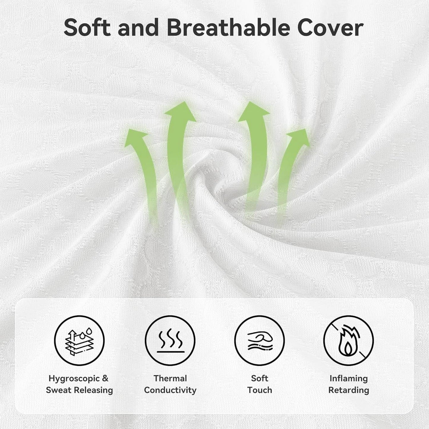 King Size Mattress With Pocket Springs Temperature Regulated