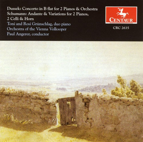 Dussek/Schumann - Concerto for 2 Pianos & Orch / Andante & Variation [CD]