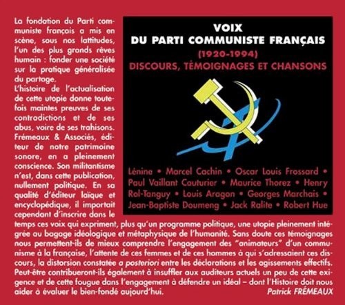 Various Artists - Great Voices of French Communism [CD]