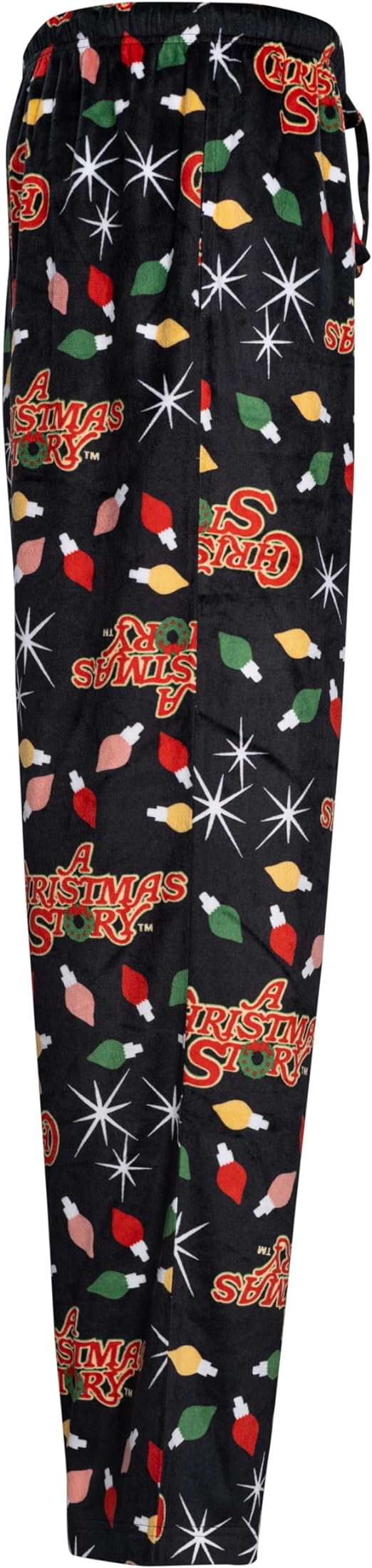 Brushed Fleece Holiday Lights PJs Lounge Pants Unisex Pajamas